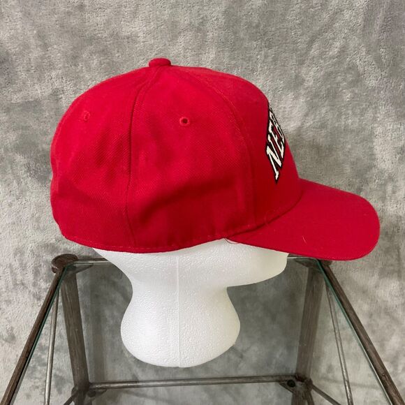 Nebraska Huskers Hat Fitted Mens 7 1/4 embroidered DH Zephya Logo cap hat - Picture 4 of 6